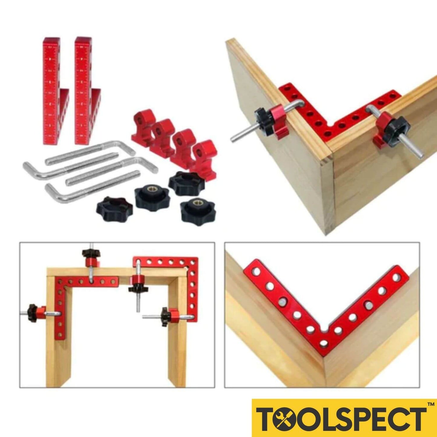 TOOLSPECT™ Precision Clamping Squares (4-3/4")